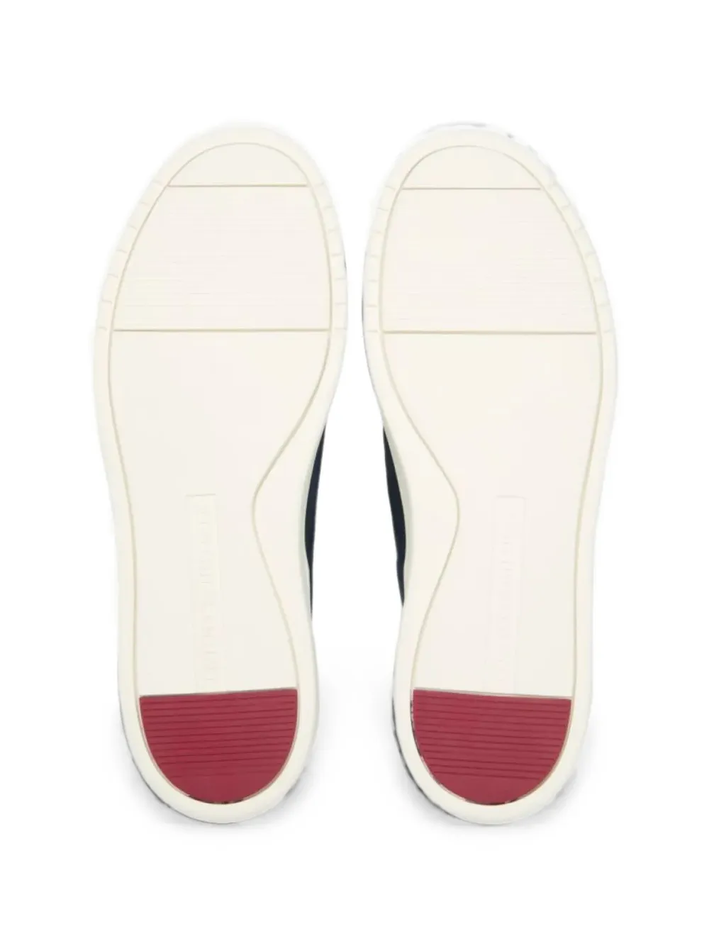 Tommy Hilfiger Hybrid suède sneakers met gestikte neus Blauw
