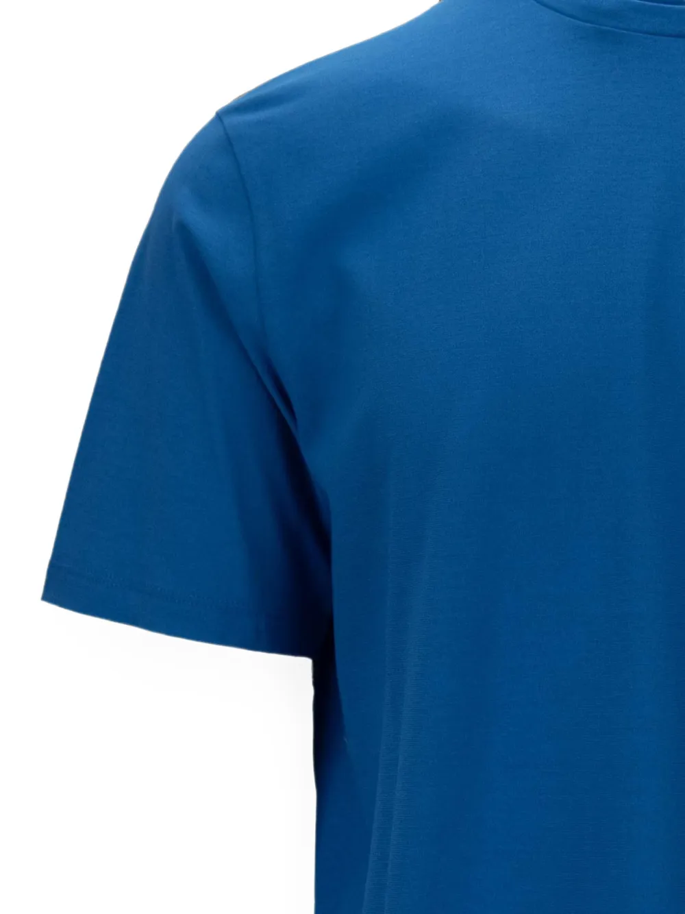 Herno T-shirt met ronde hals Blauw