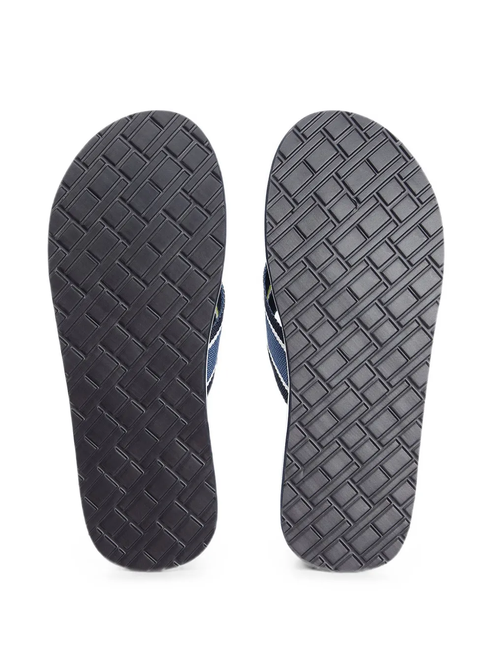 Tommy Hilfiger Teenslippers met logoprint Blauw