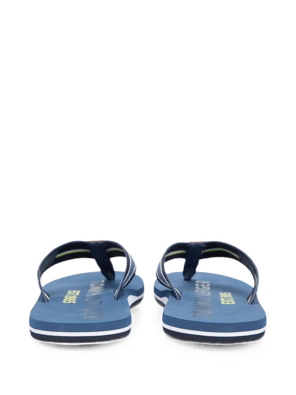 Tommy Hilfiger Teenslippers met logoprint Blauw