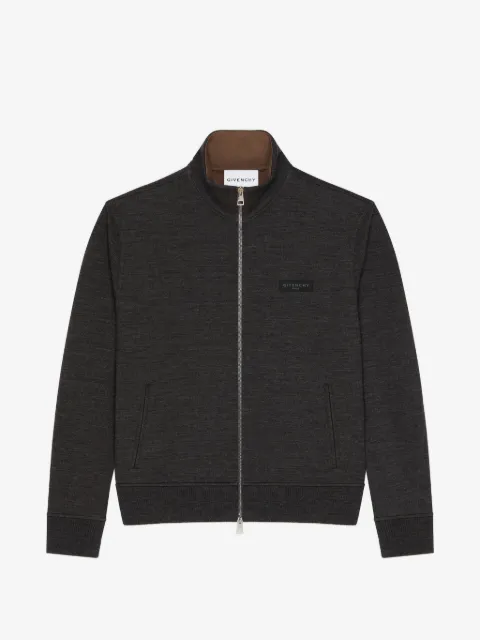 Givenchy zip-up wool cardigan