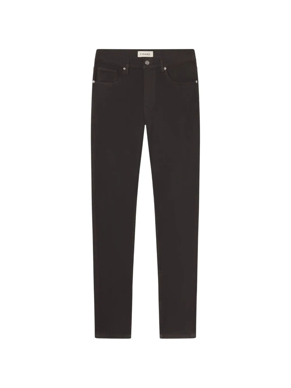 FRAME twill-weave straight-leg jeans - Grigio