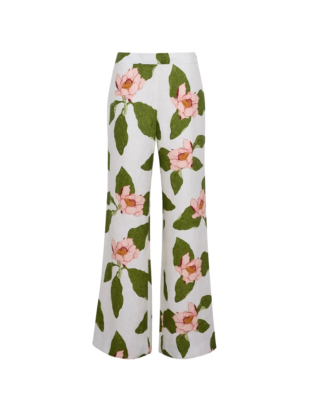 Cara Cara Sunflower palazzo pants - Toni neutri