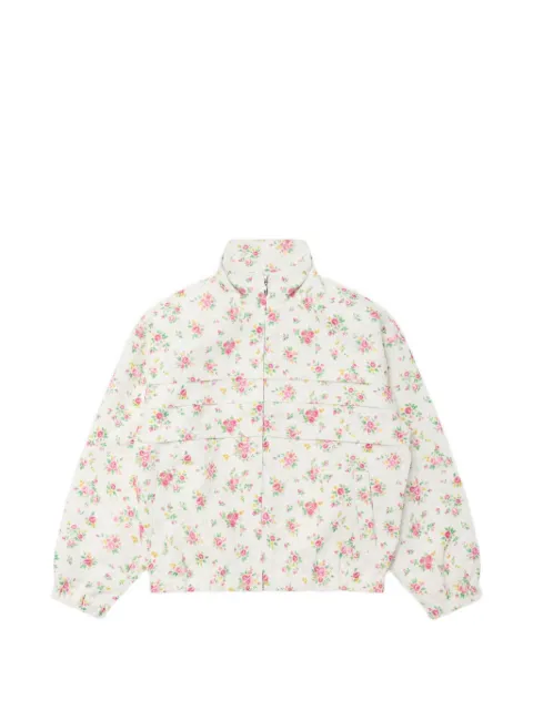 SHUSHU/TONG chamarra bomber con estampado floral
