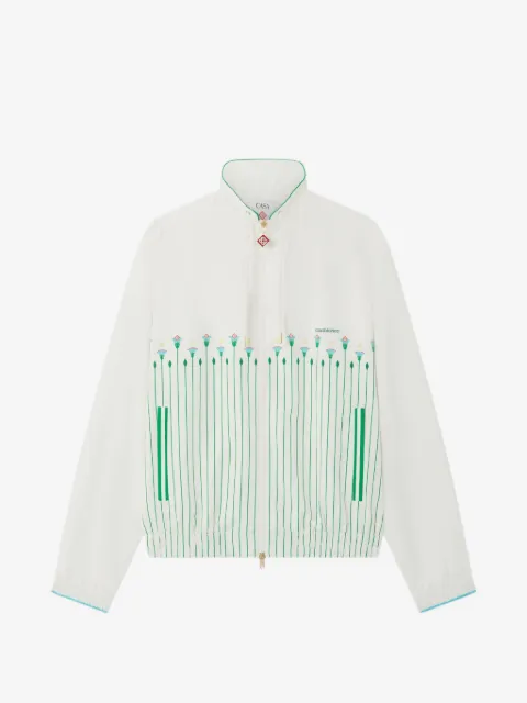 Casablanca floral-print windbreaker