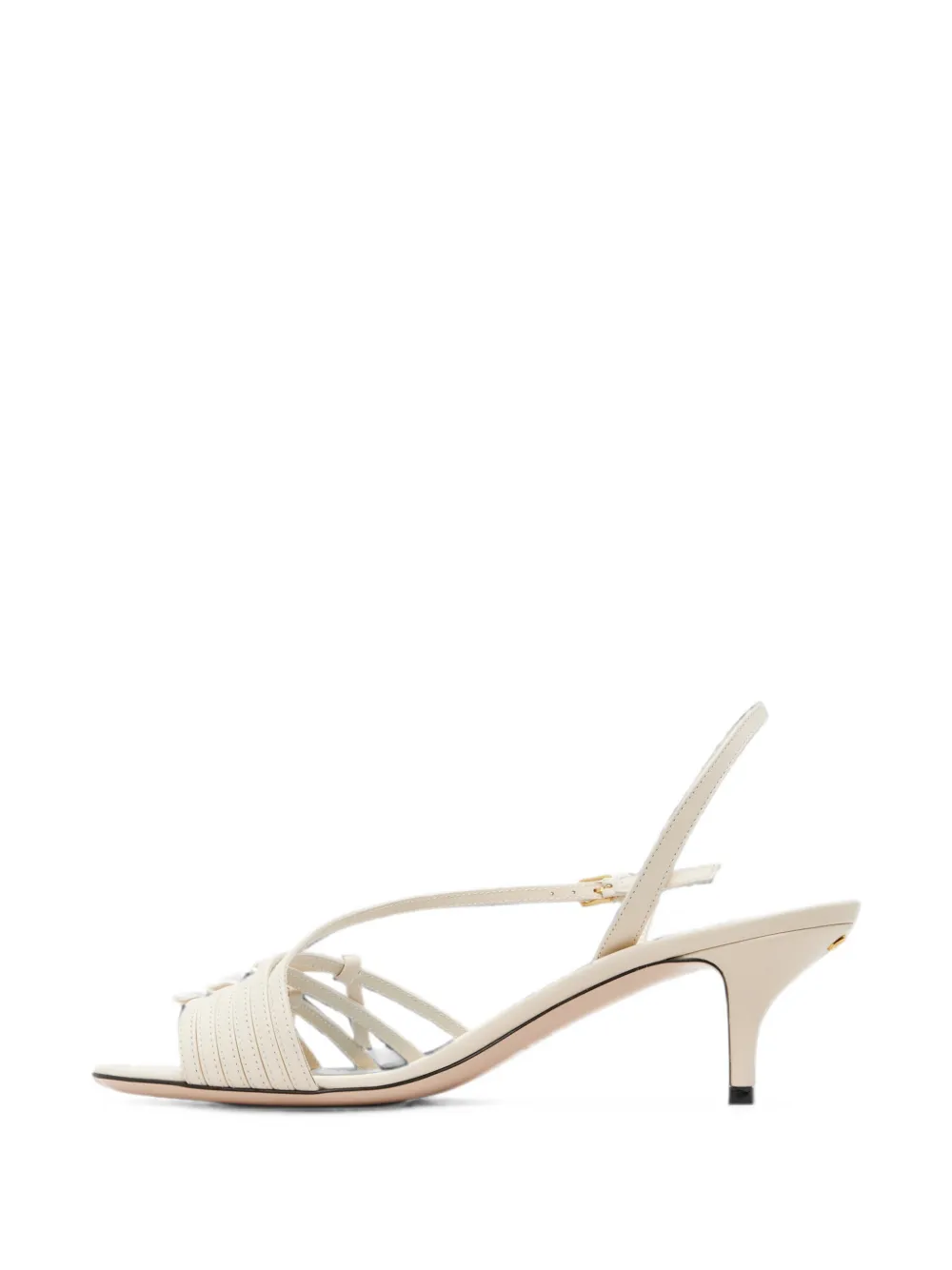 Valentino Garavani Nodine knotted sandals Wit