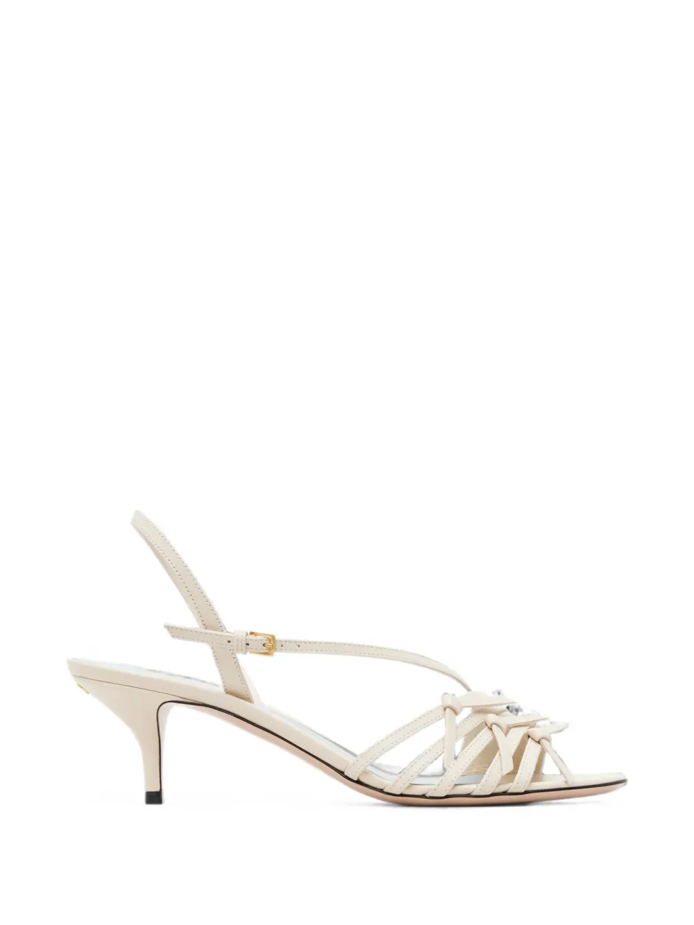 Valentino Garavani Nodine knotted sandals - Bianco