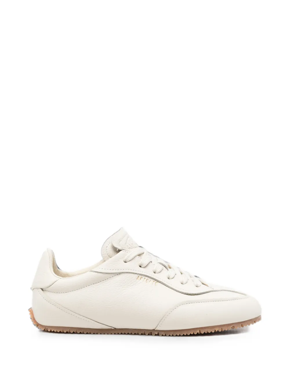 Axel Arigato Daze leather lace-up sneakers Beige
