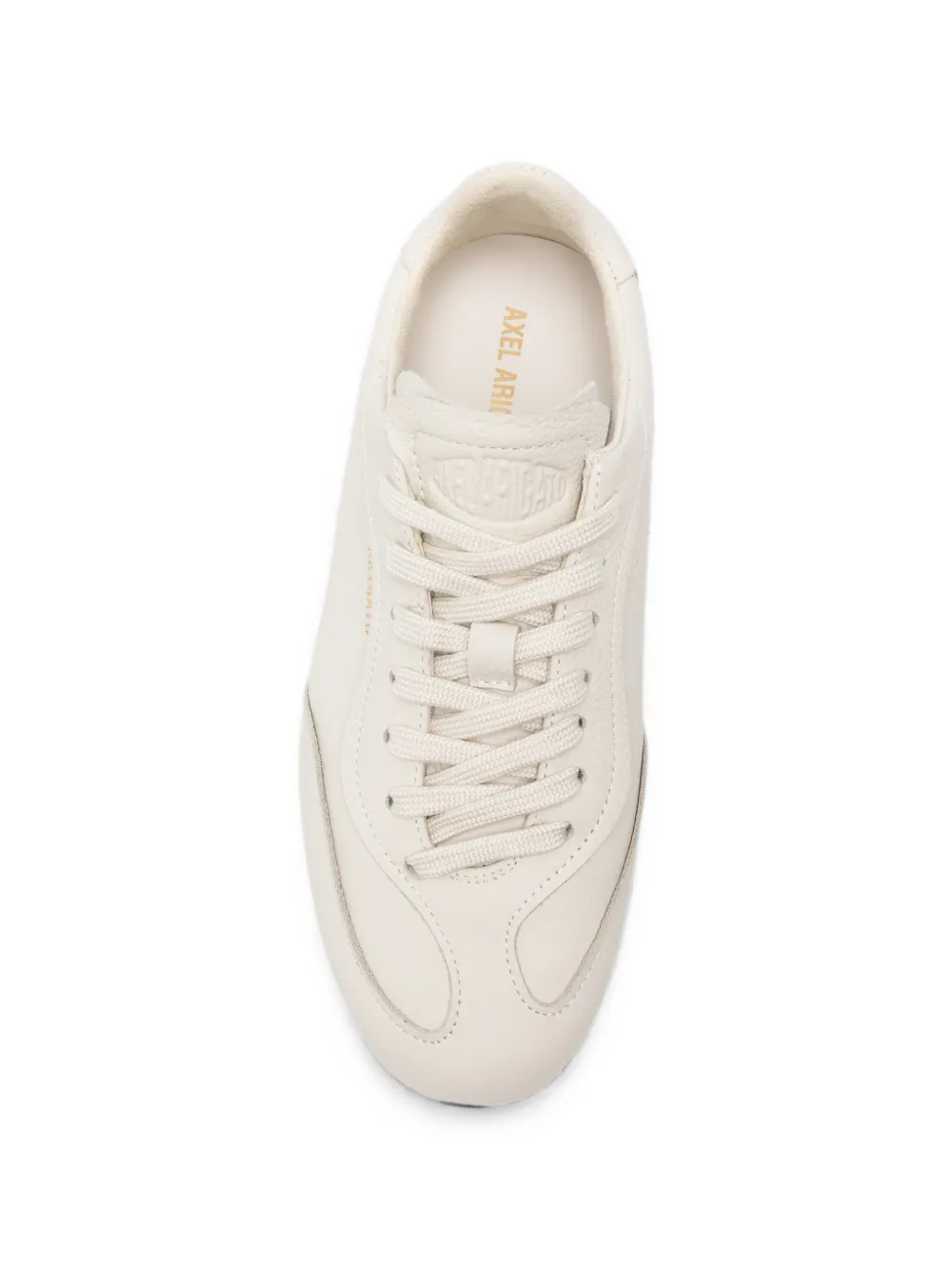 Axel Arigato Daze leather lace-up sneakers Beige