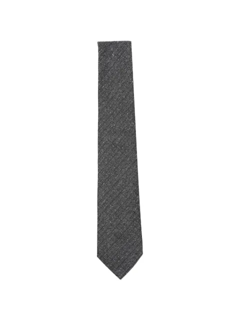 Canali flecked silk tie