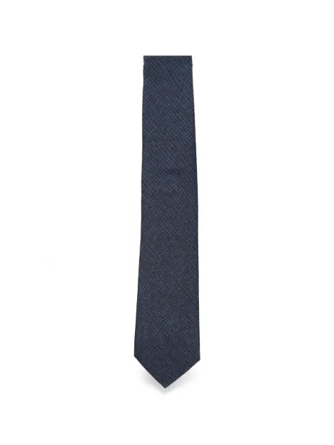 Canali corbata de seda con motivo geométrico