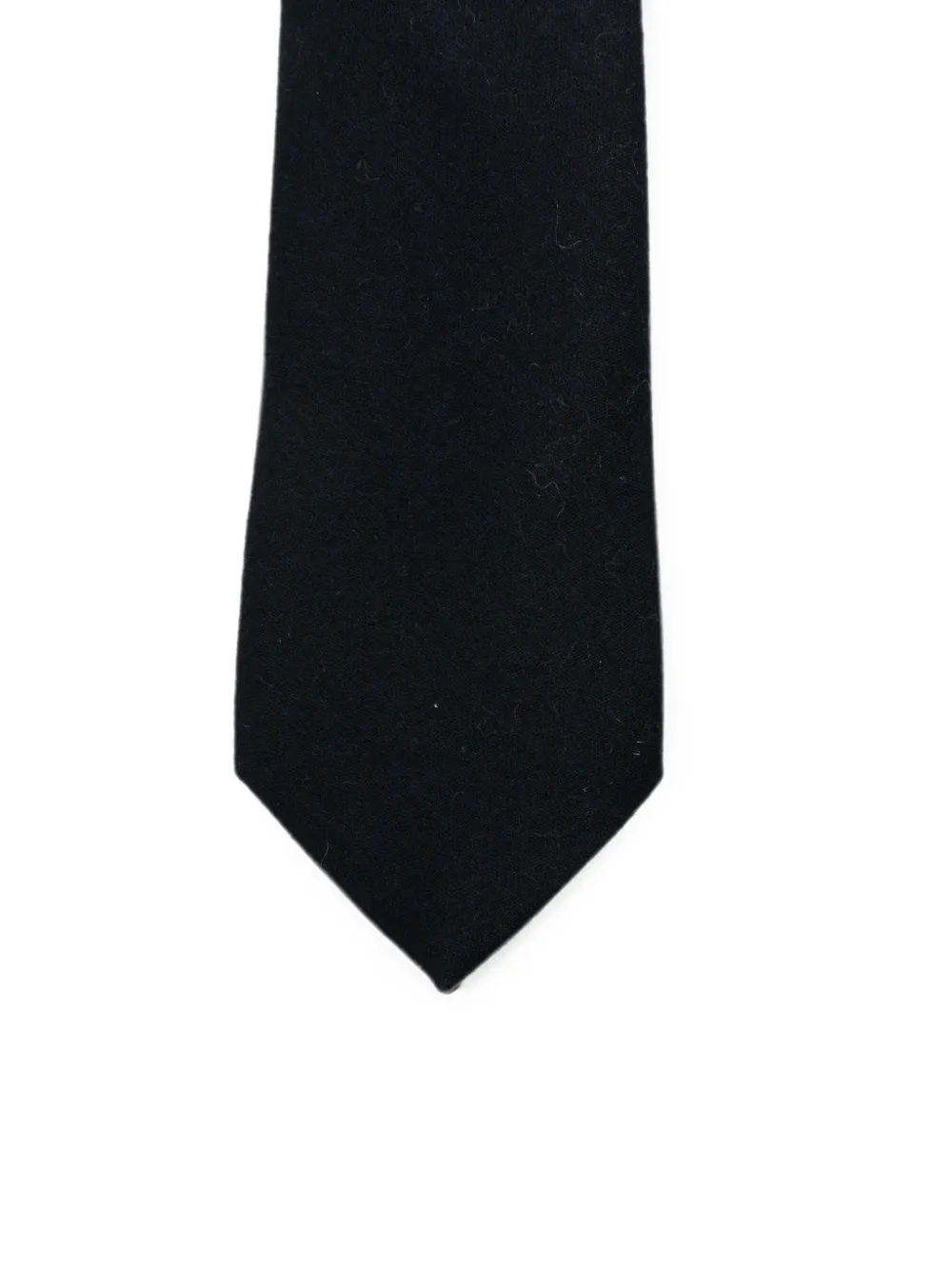 Canali Wollen stropdas Blauw