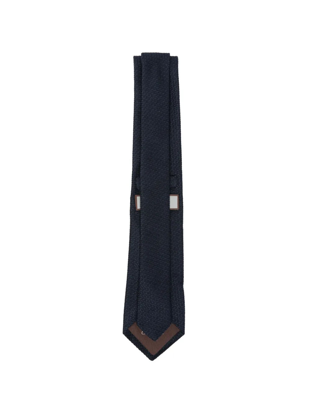 Canali Stropdas met micro-patroon Blauw