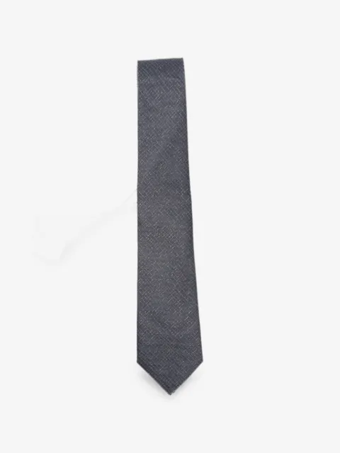 Canali geometric-pattern silk tie