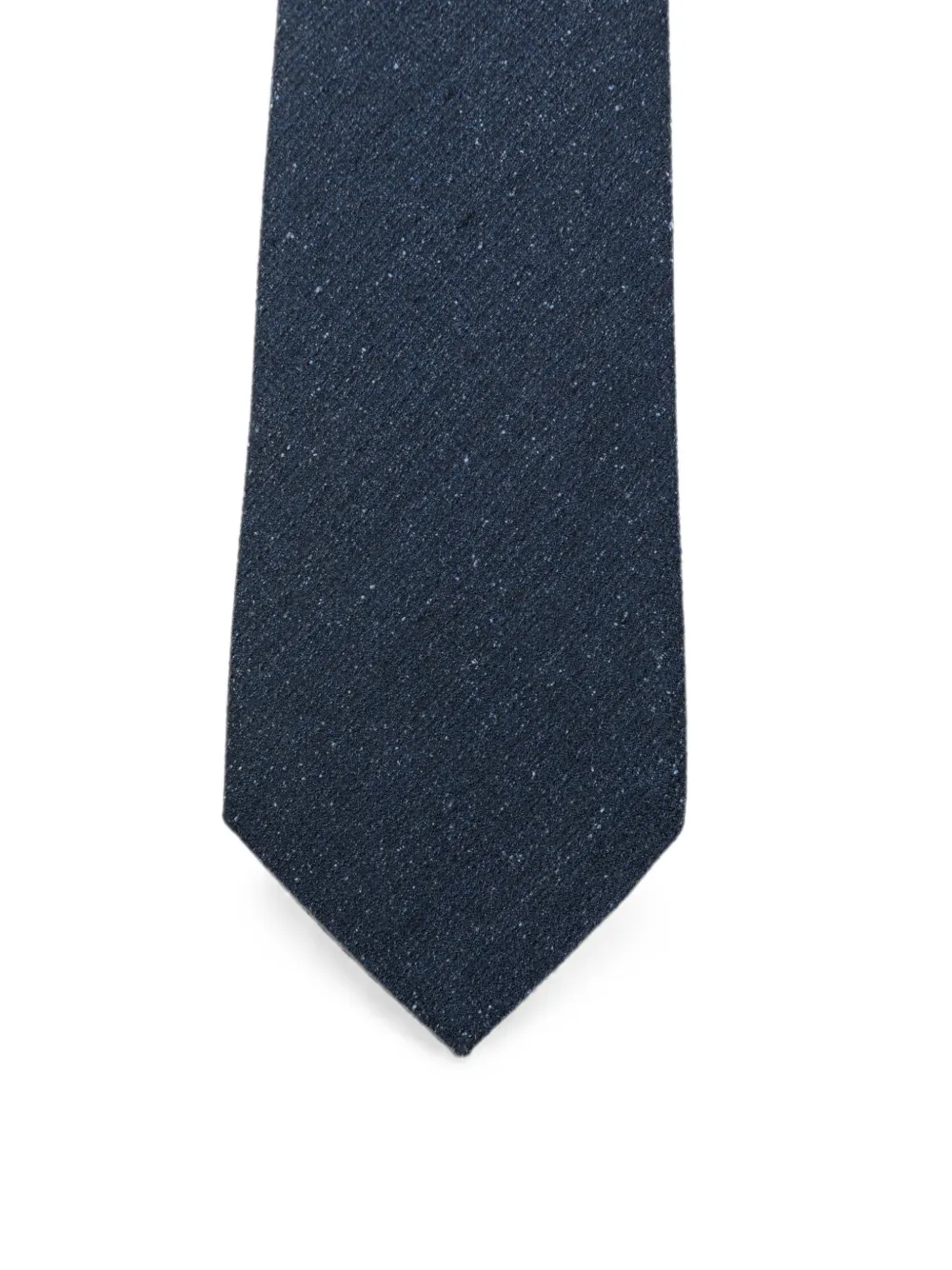 Canali Stropdas met micro-patroon Blauw