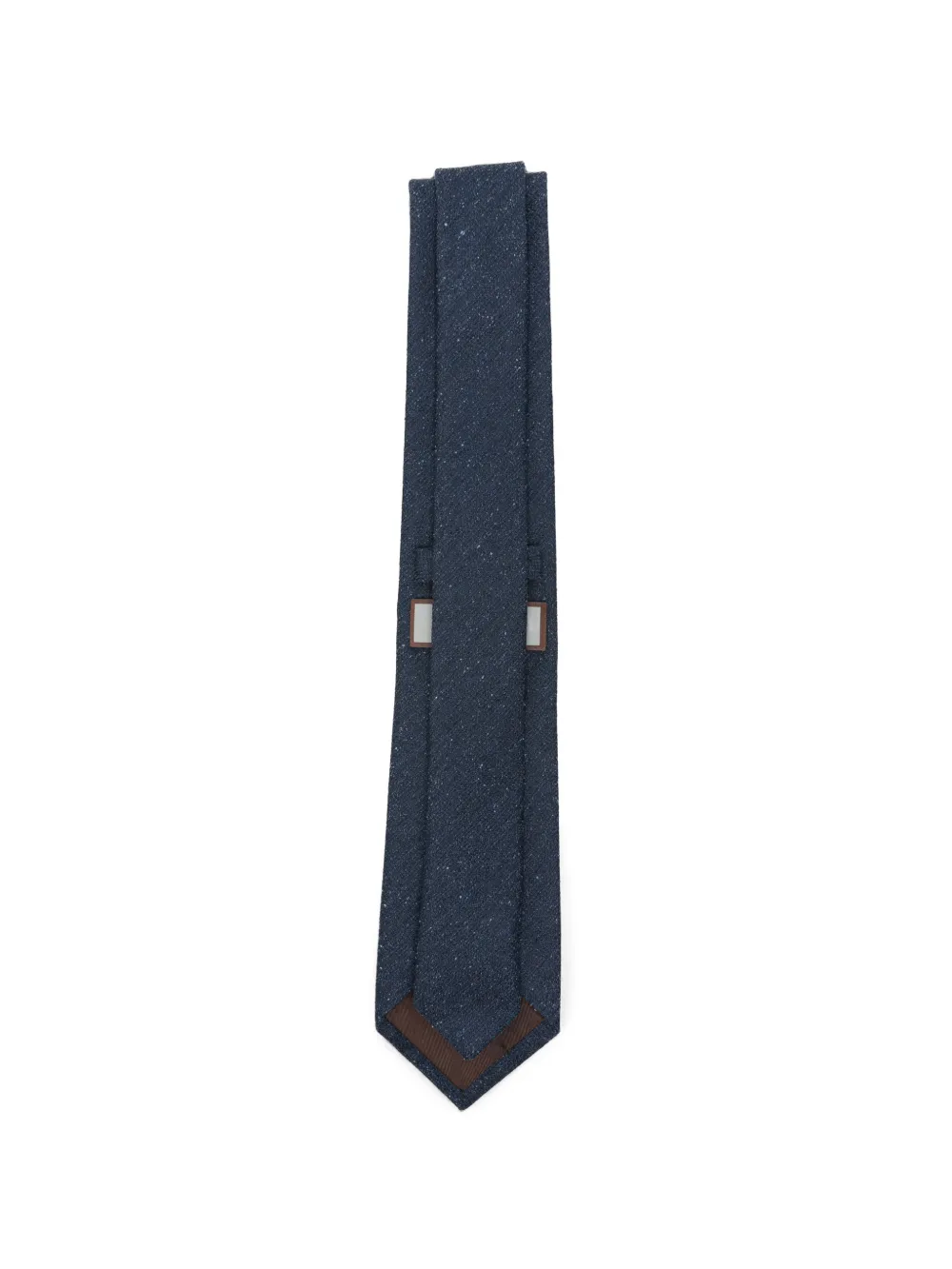 Canali Stropdas met micro-patroon Blauw
