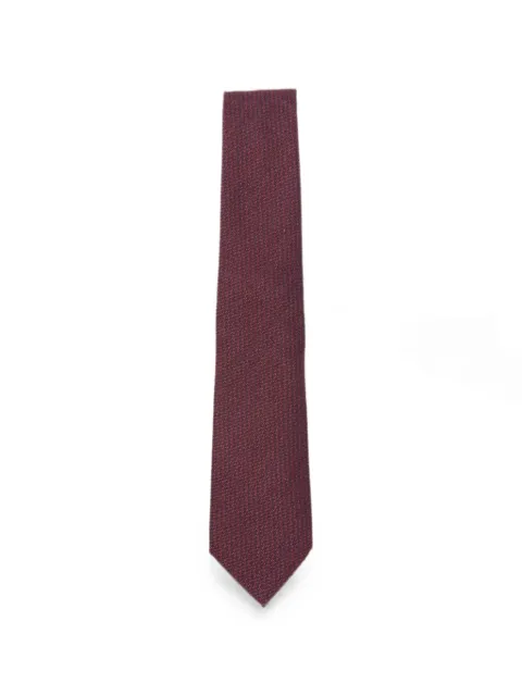 Canali micro-pattern silk-blend tie