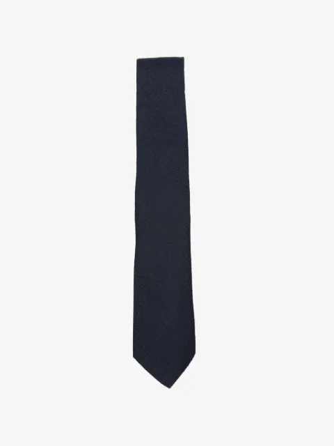 Canali diamond-weave wool tie