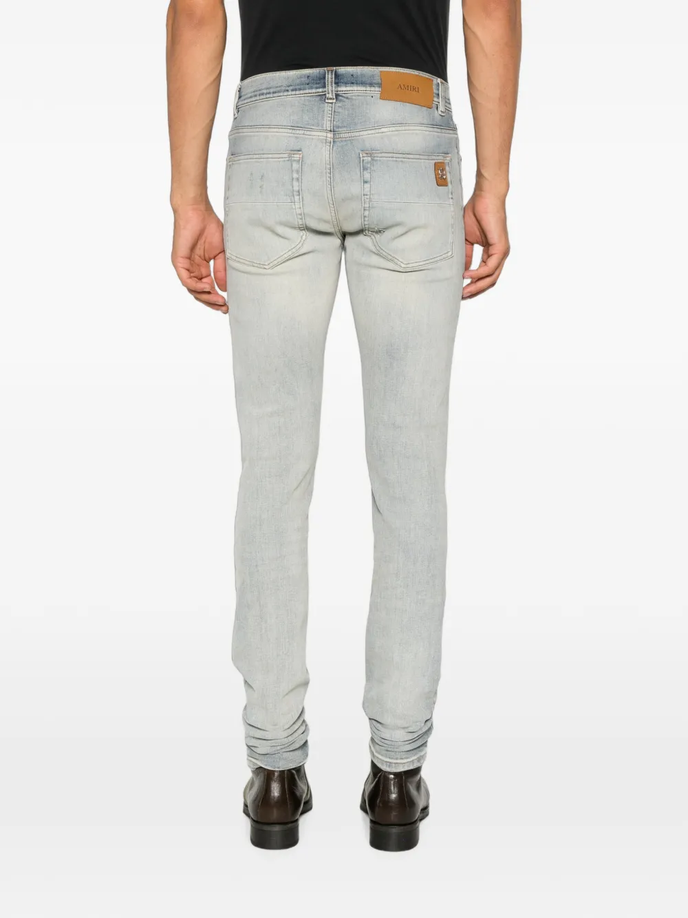 AMIRI Jeans verfraaid met studs Blauw