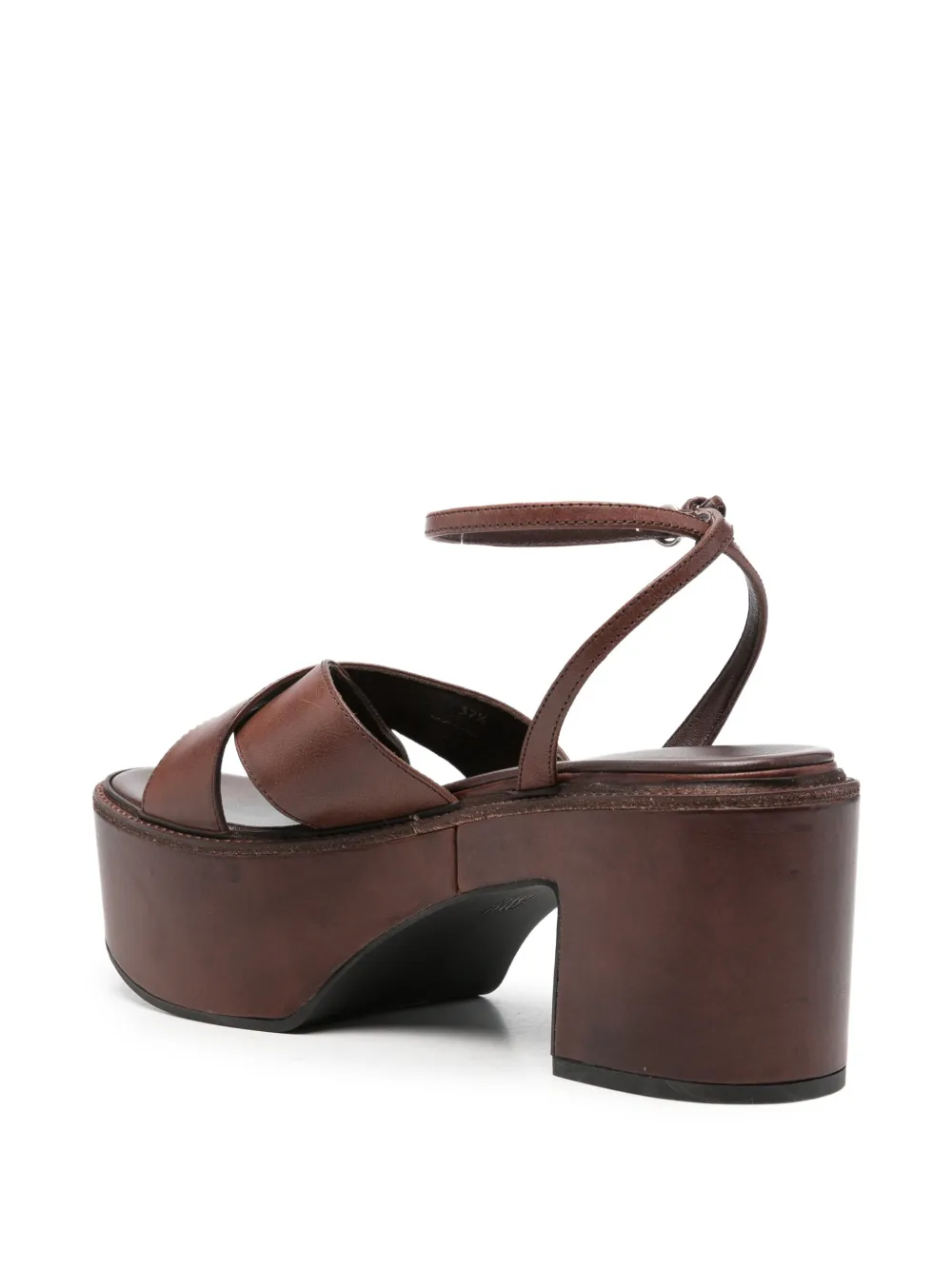 Miu criss-cross platform sandals Bruin