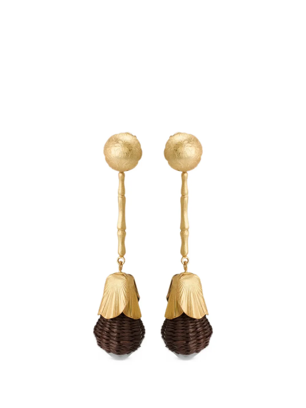 Johanna Ortiz Rooted In Light earrings - Oro