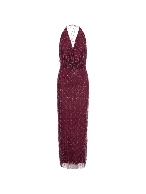 ROTATE BIRGER CHRISTENSEN robe brodée de sequins