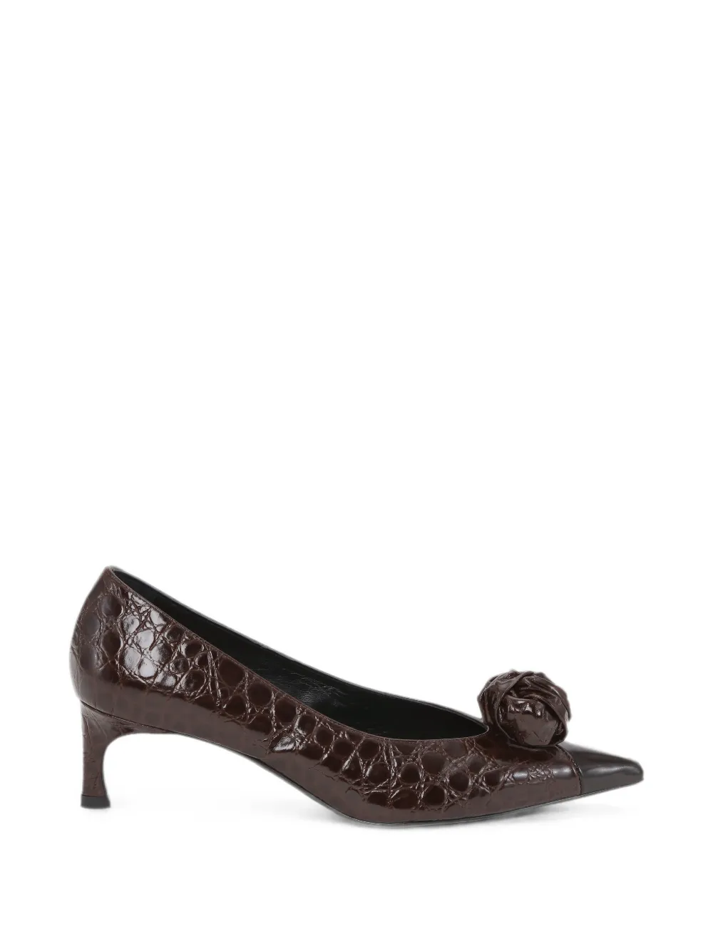 ROTATE BIRGER CHRISTENSEN Pumps in pelle con tacco medio - Marrone
