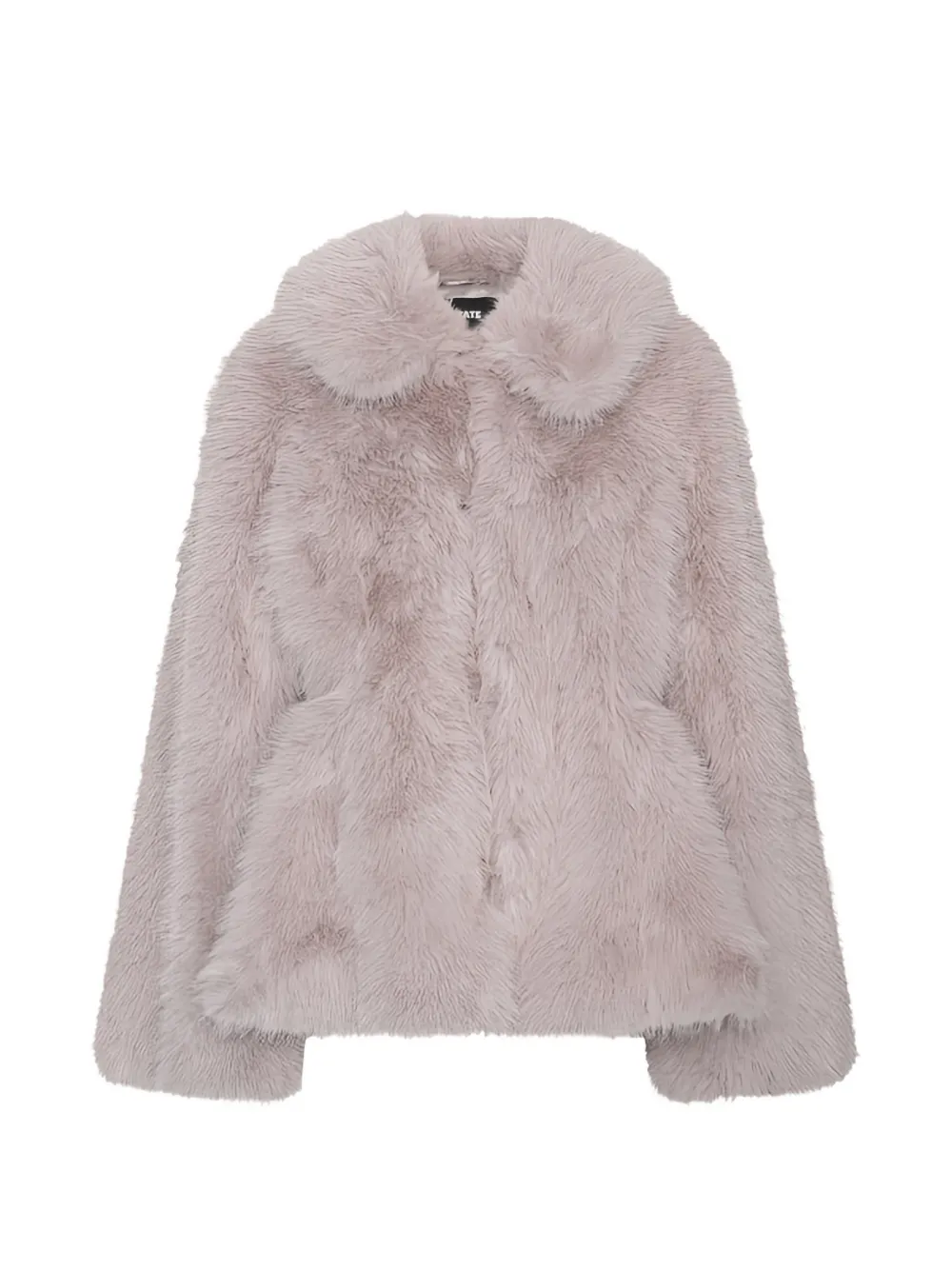 ROTATE BIRGER CHRISTENSEN Jacke mit Kunstpelzausstellung - Rosa