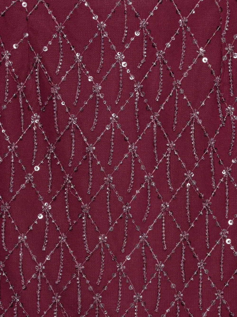 ROTATE BIRGER CHRISTENSEN Mini-rok met pailletten Rood