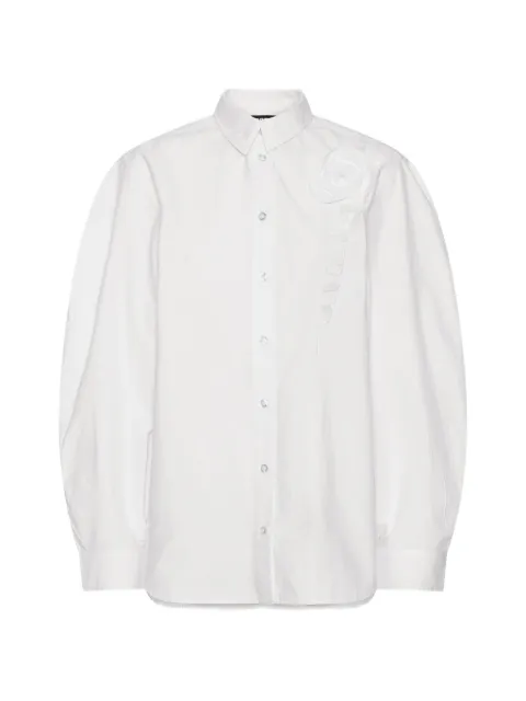 ROTATE BIRGER CHRISTENSEN oversized shirt bright white