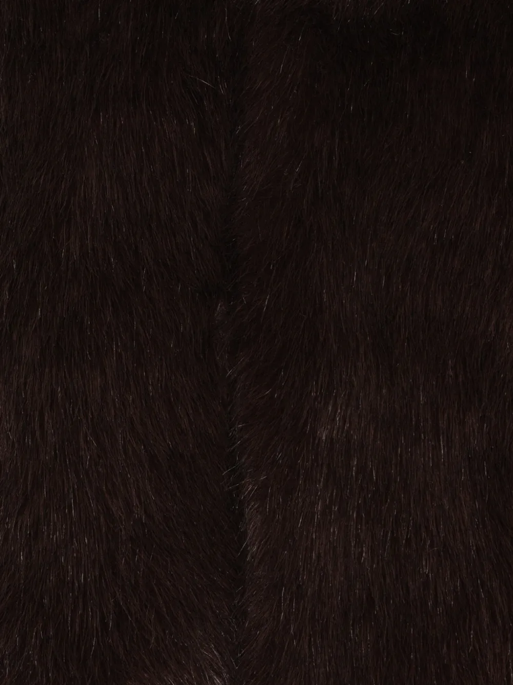 ROTATE BIRGER CHRISTENSEN Cropped jack van imitatiebont Bruin