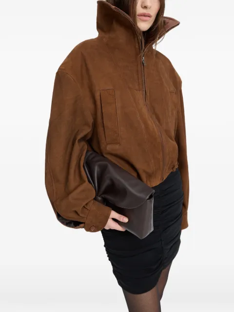 ROTATE BIRGER CHRISTENSEN veste en daim