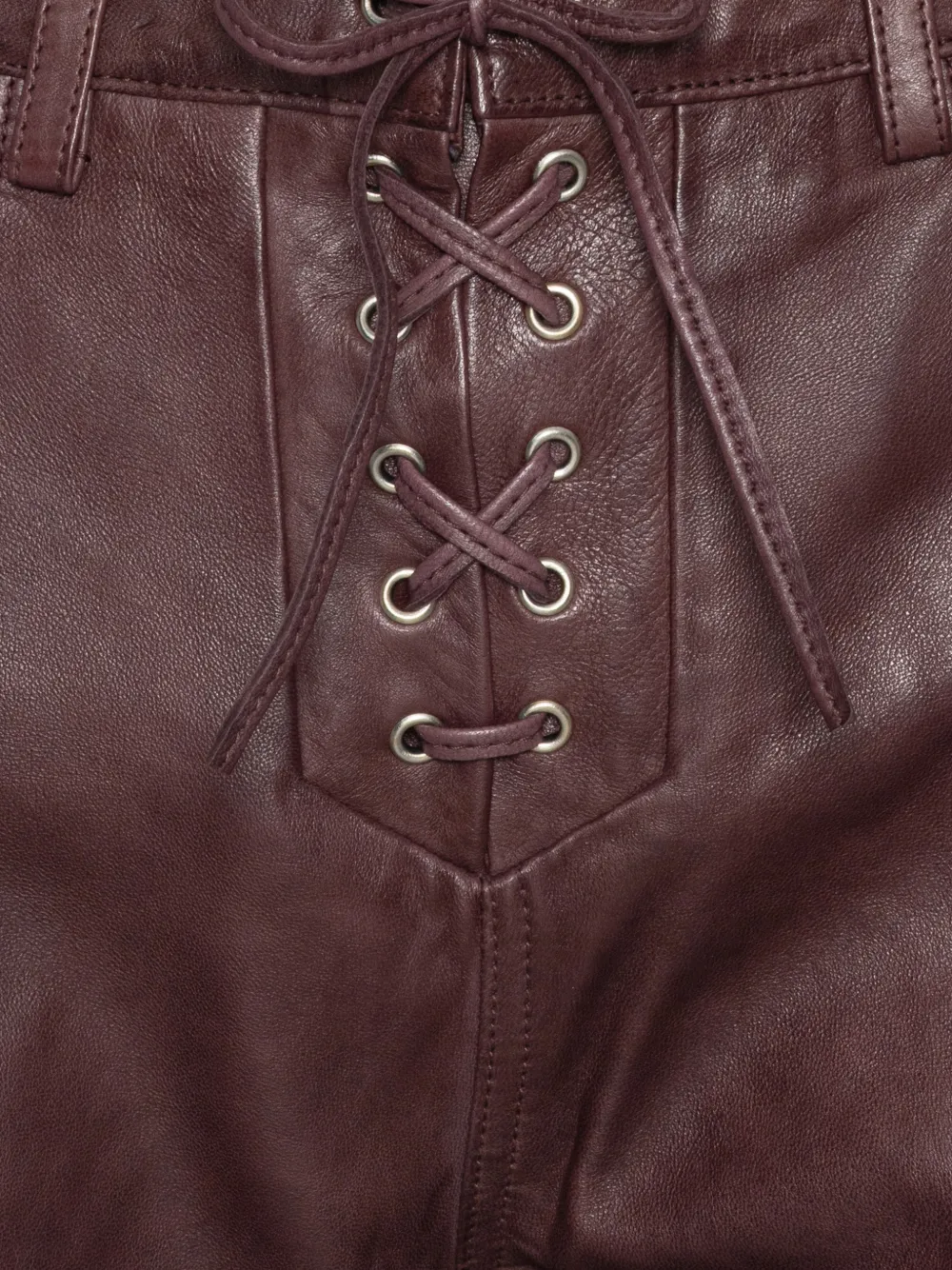ROTATE BIRGER CHRISTENSEN Flared broek met veters Rood