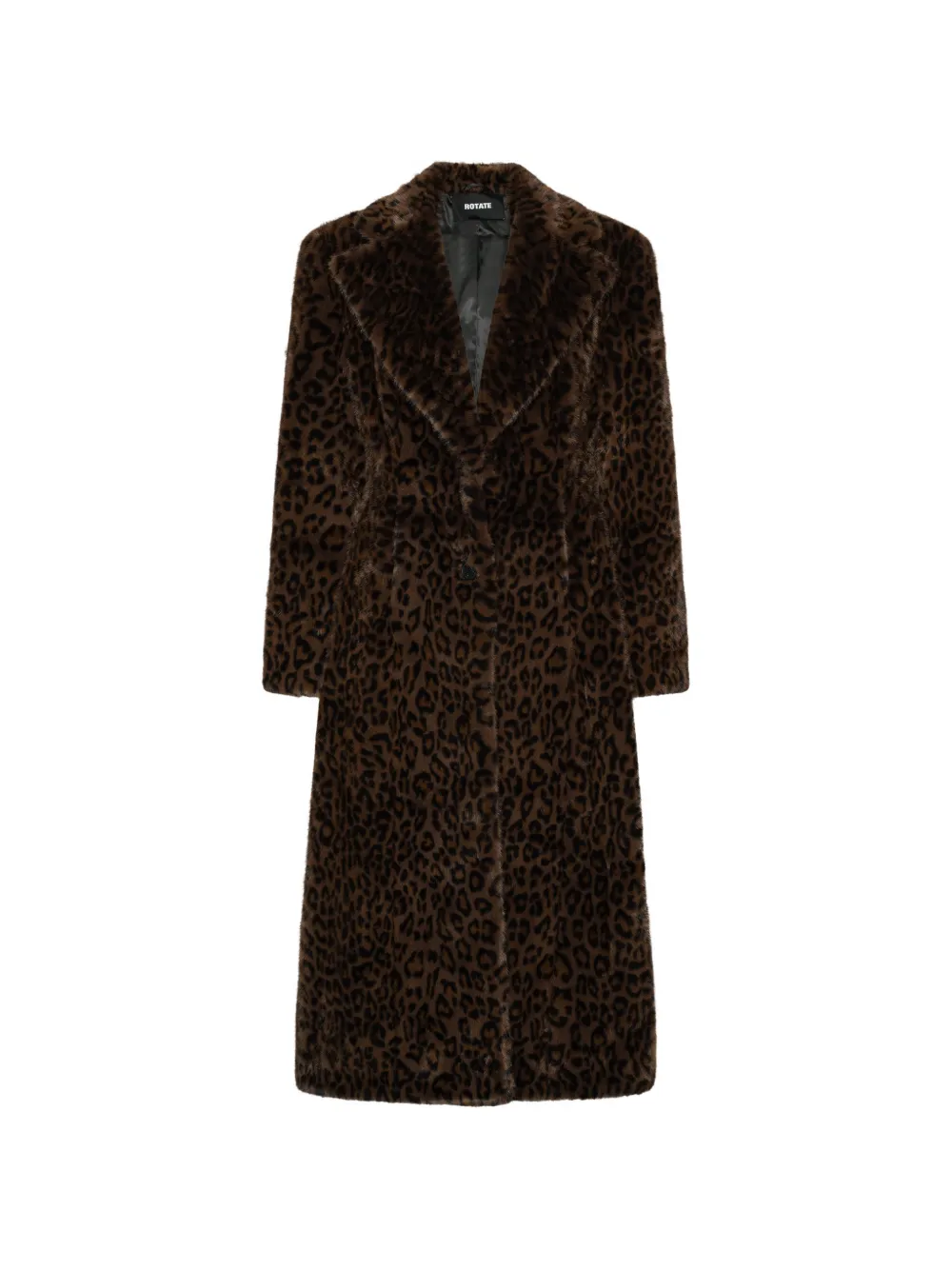 ROTATE BIRGER CHRISTENSEN faux-fur coat - Marrone
