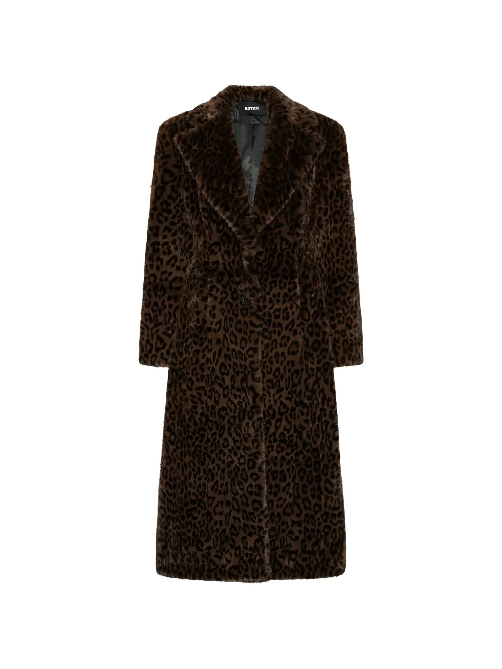 ROTATE BIRGER CHRISTENSEN faux-fur coat - Marrone