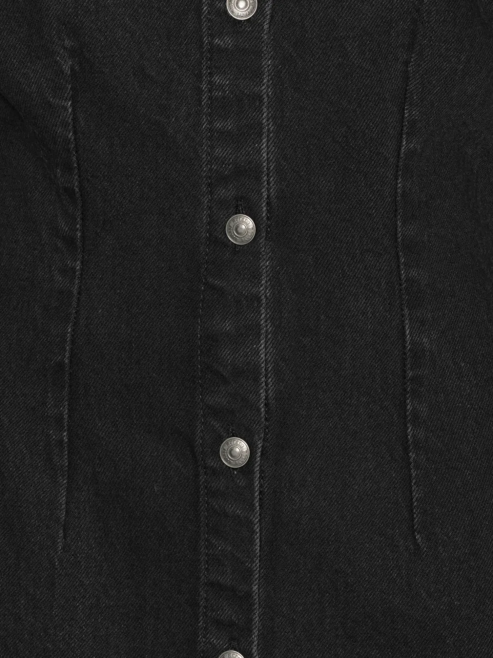 ROTATE BIRGER CHRISTENSEN Denim blouse Zwart