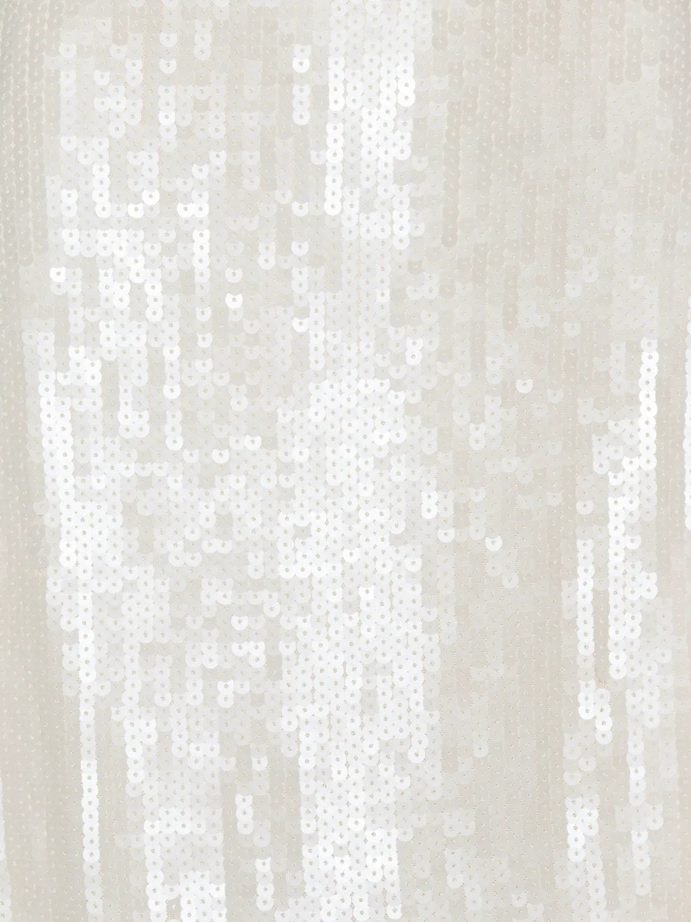 ROTATE BIRGER CHRISTENSEN Flared midi-jurk met pailletten Wit