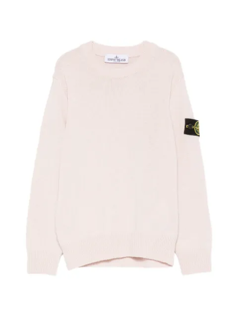 Stone Island Junior Compass patch sweater