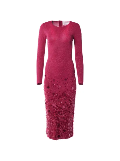 Carolina Herrera paillette-embellished midi dress