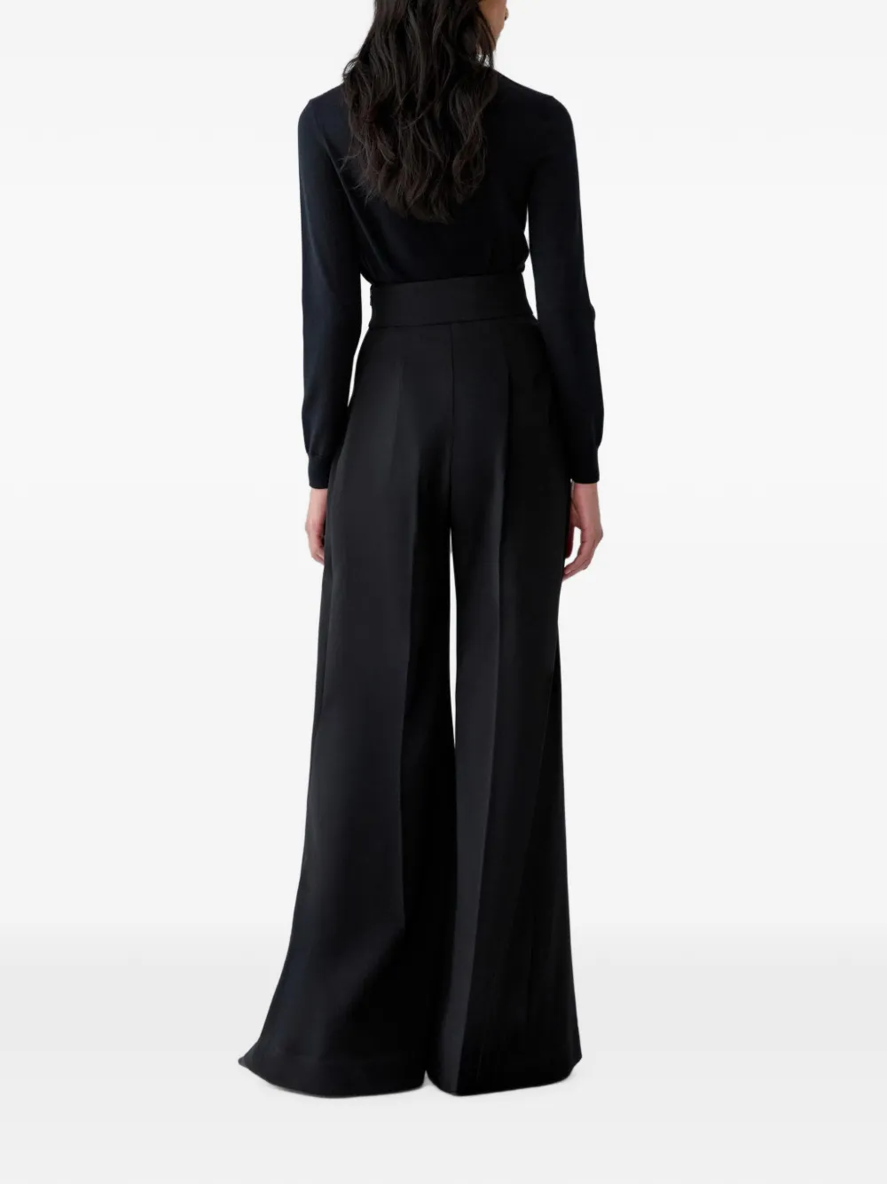 Carolina Herrera Trui met geborduurde bloemen Zwart