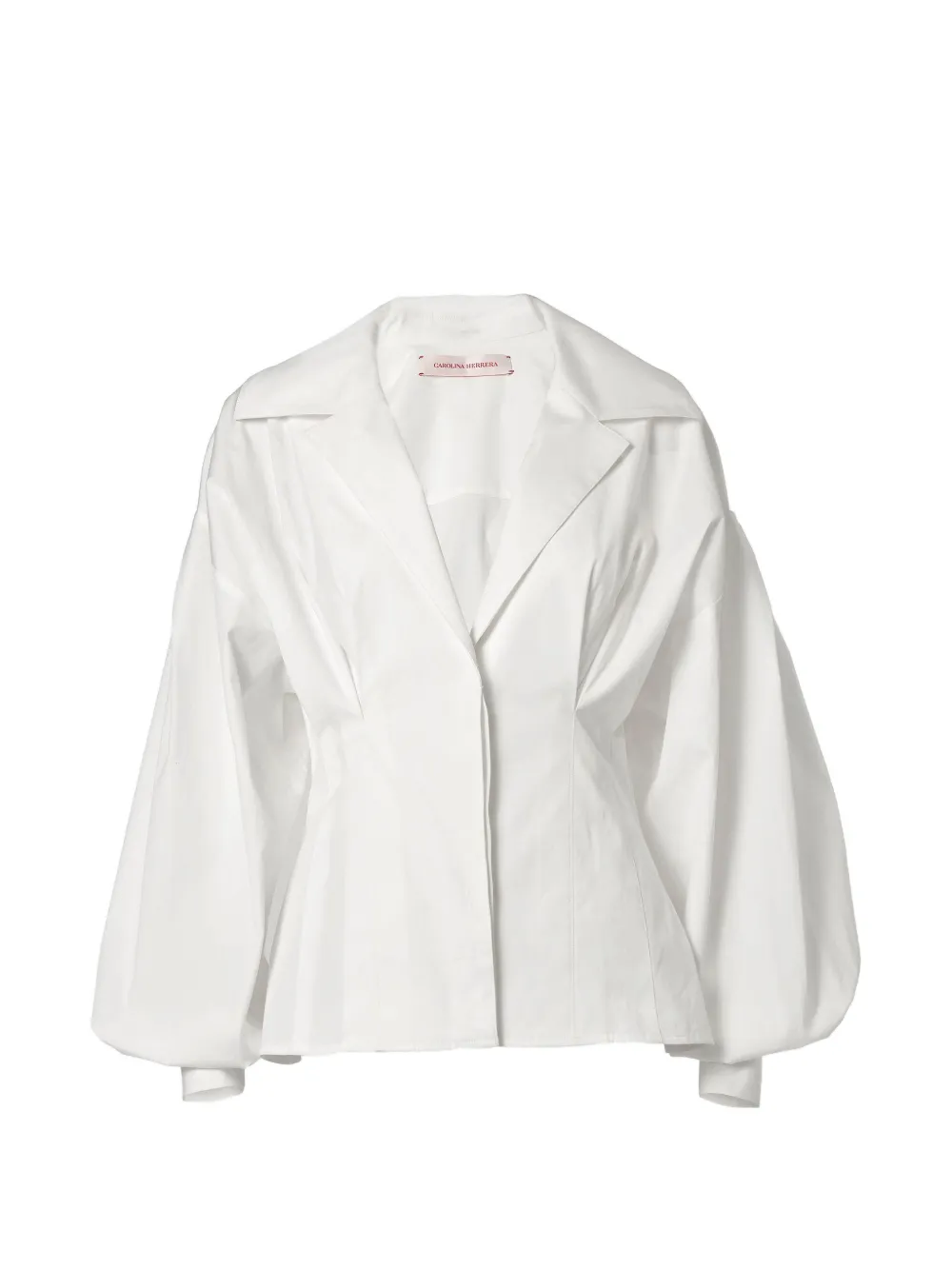 Carolina Herrera balloon-sleeve shirt - Bianco