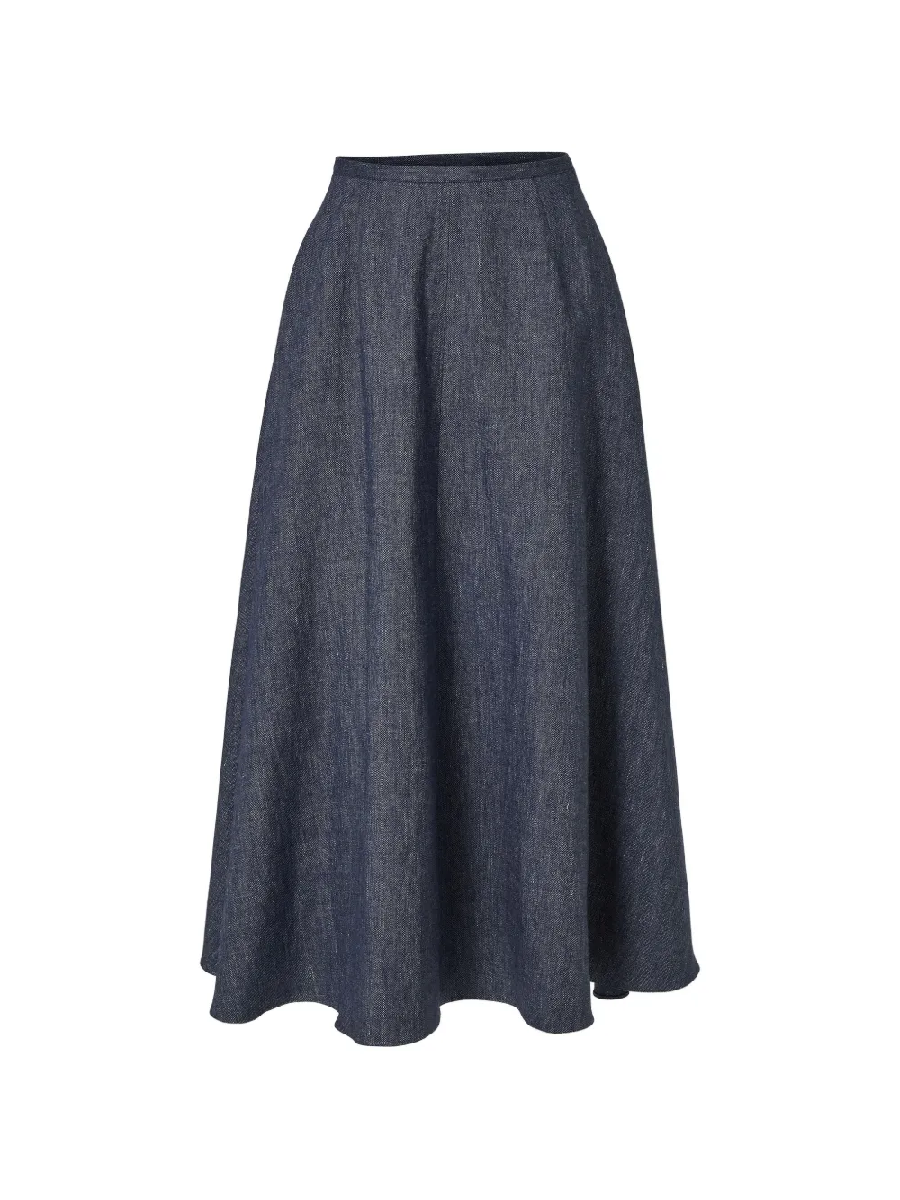 Carolina Herrera half-circle midi skirt - Blu