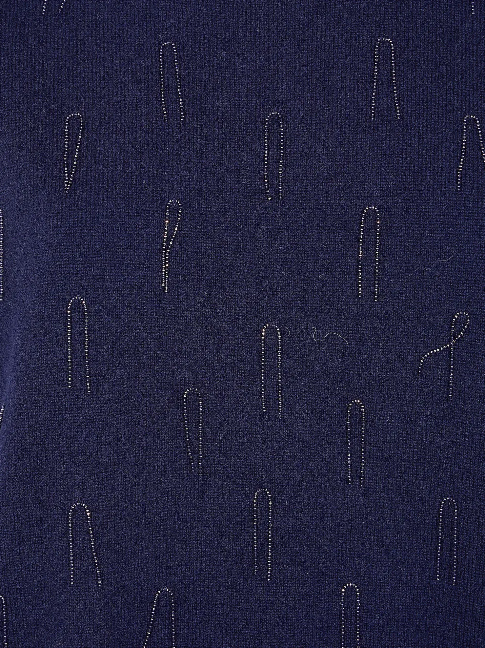 Fabiana Filippi T-shirt met kralen Blauw