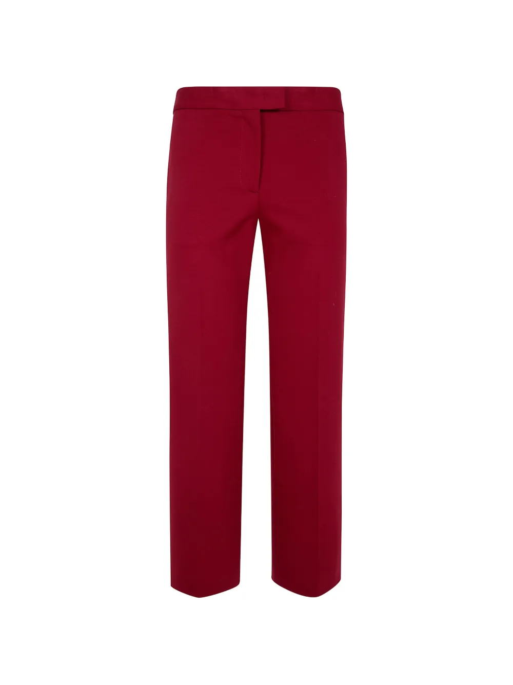 Liviana Conti pressed-crease straight-leg trousers - Rosso