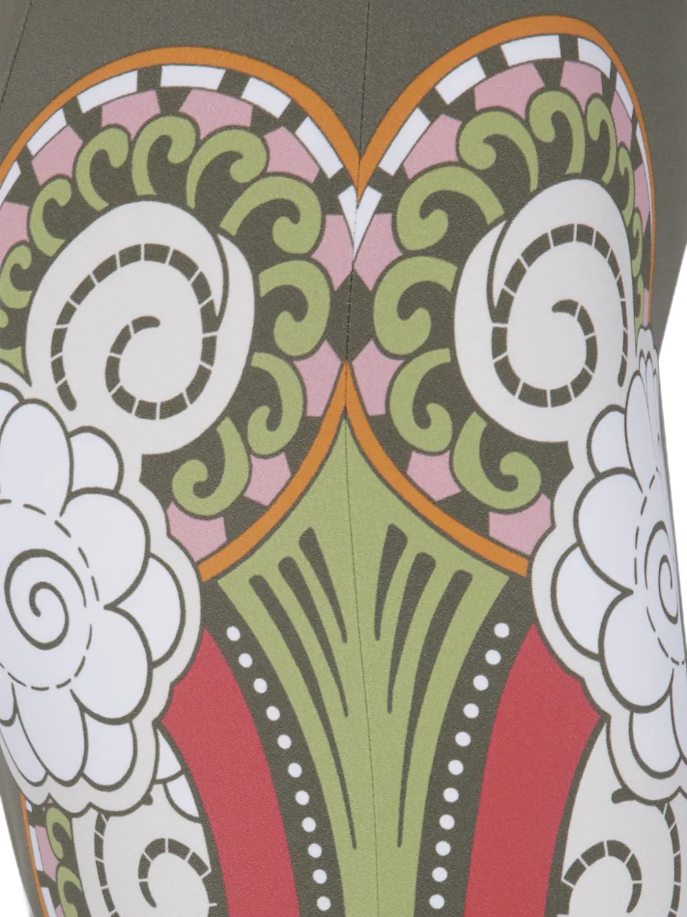 La DoubleJ Ambrosia Placee broek met grafische print Groen