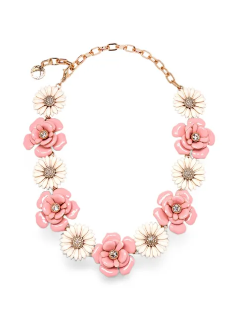 Carolina Herrera flower necklace