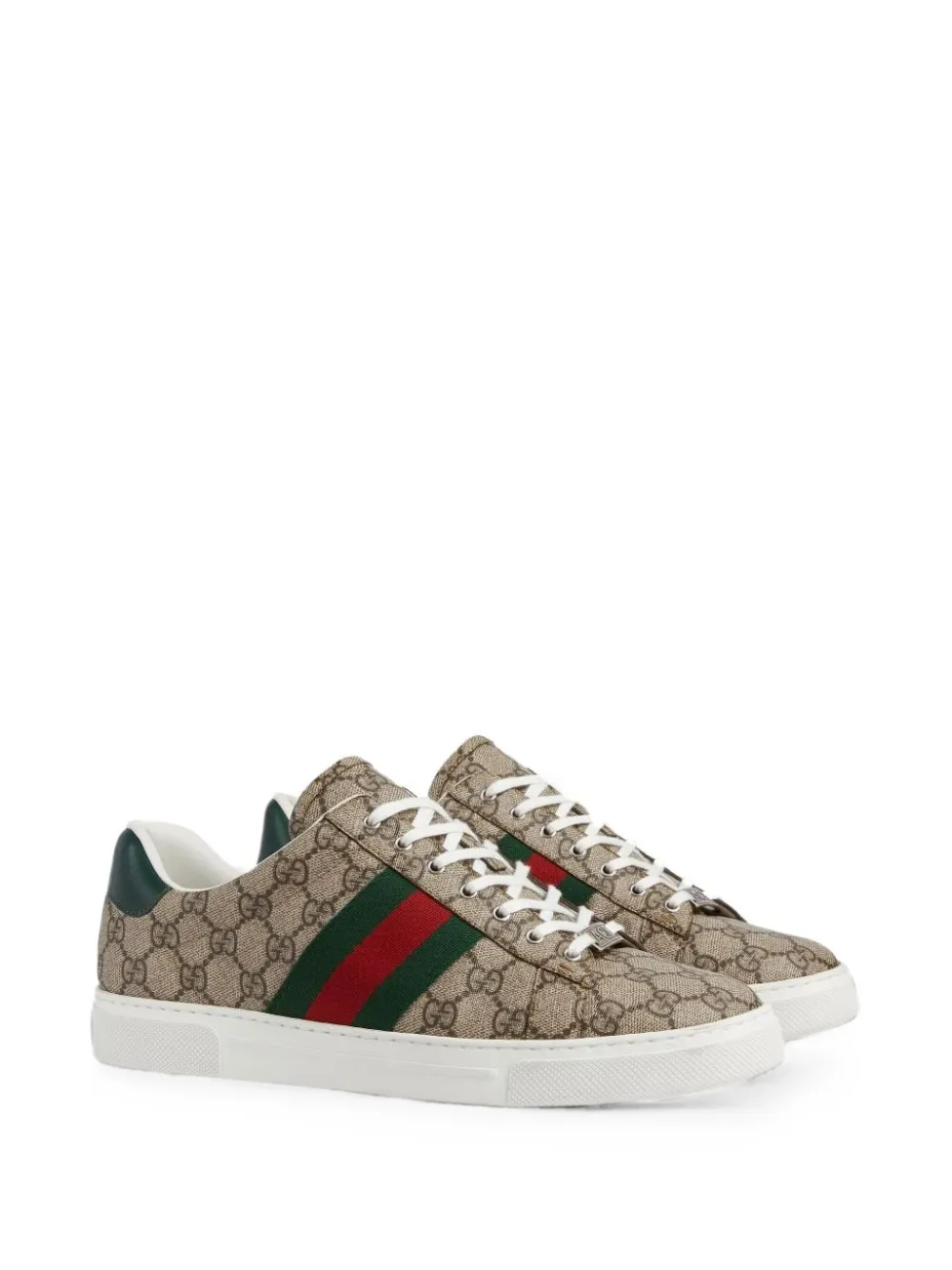 Gucci Ace Web sneakers Beige