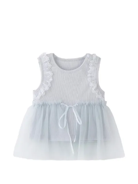 BANBLU lace-trim dress