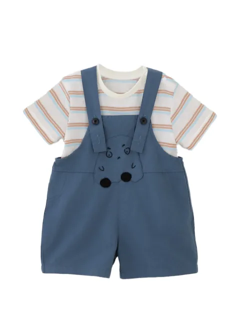 BANBLU striped T-shirt and playsuit set