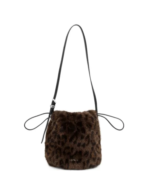 ROTATE BIRGER CHRISTENSEN The Bon Bon bag leo faux-fur